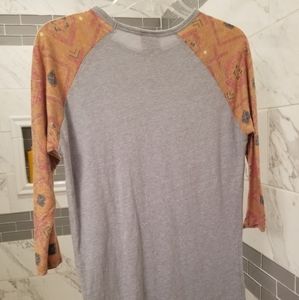 LuLaRoe long sleeve T shirt, size Small